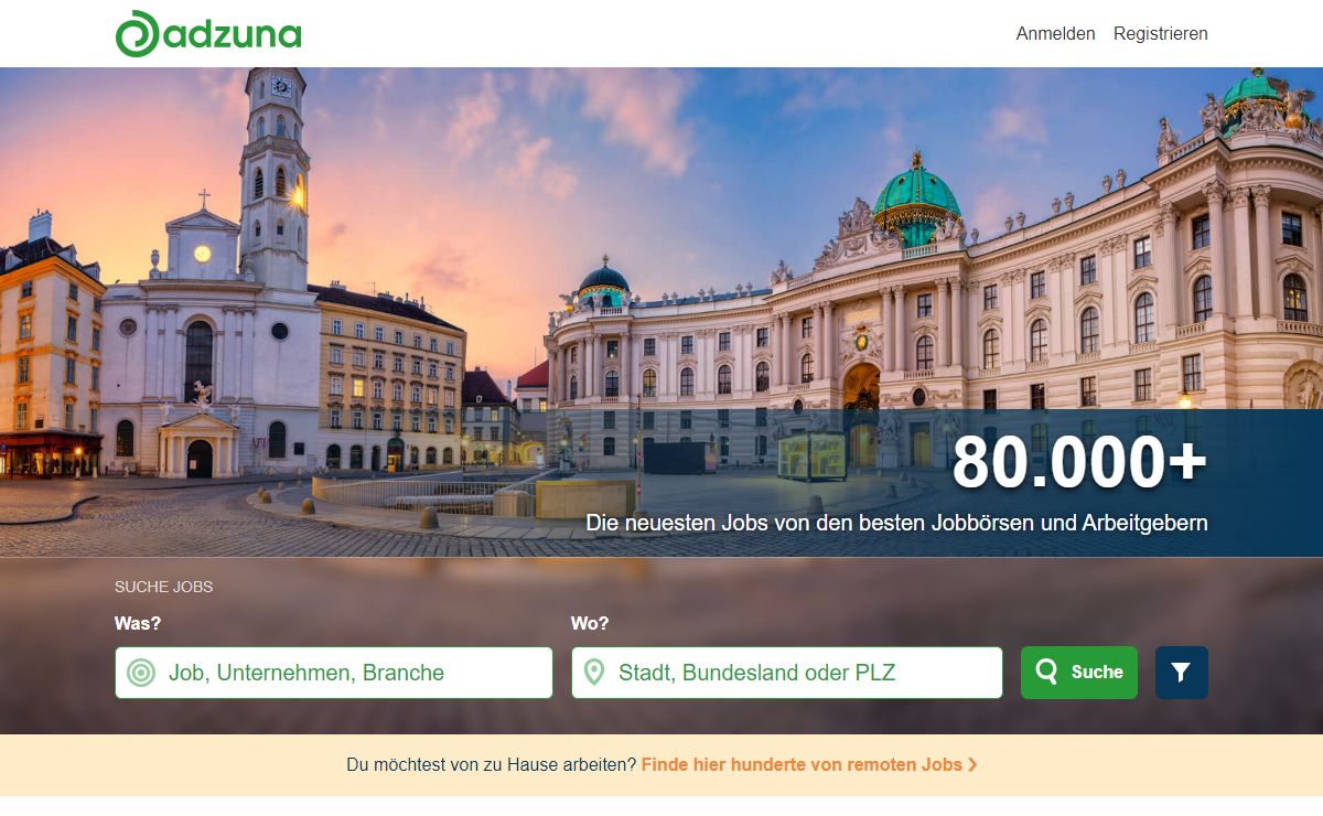 Jobs in Wien, Österreich & anderswo | Adzuna