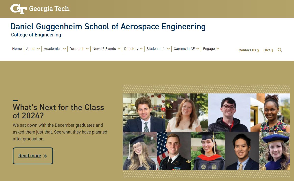 Home | Daniel Guggenheim School of Aerospace Engineering
