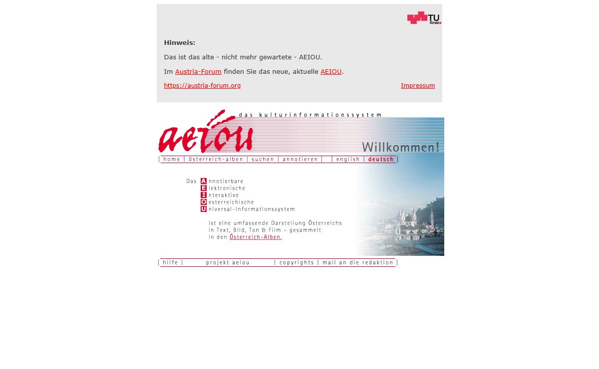 AEIOU - Das österreichische Kulturinformationssystem