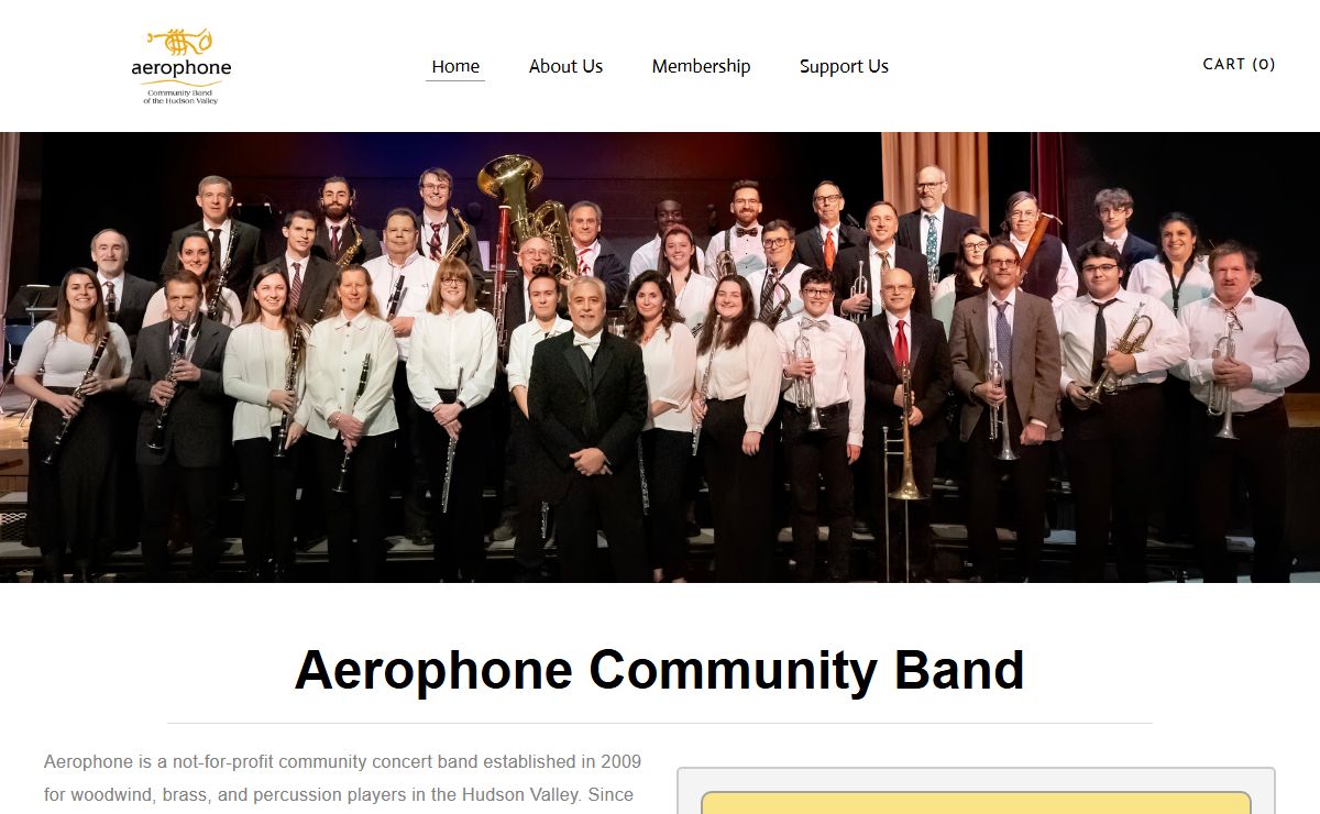 Aerophone Community Band - Aerophone community band: Making music in the mid-Hudson Valley