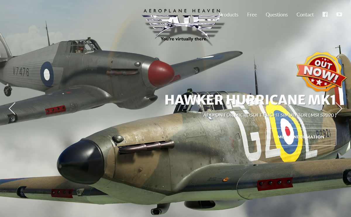 Aeroplane Heaven - You're virtually there.™