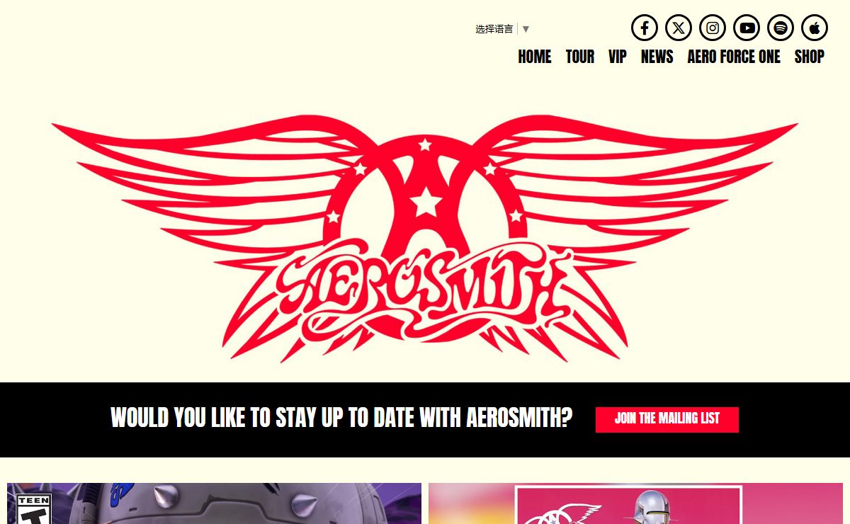 Aerosmith | The Official Website