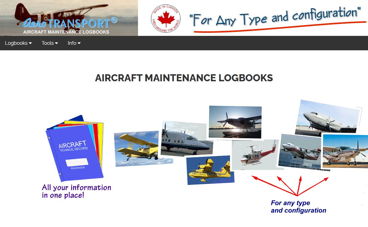 Aerotransport Logbooks