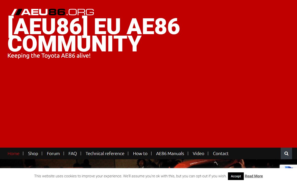 [AEU86] EU AE86 community - Keeping the Toyota AE86 alive!
