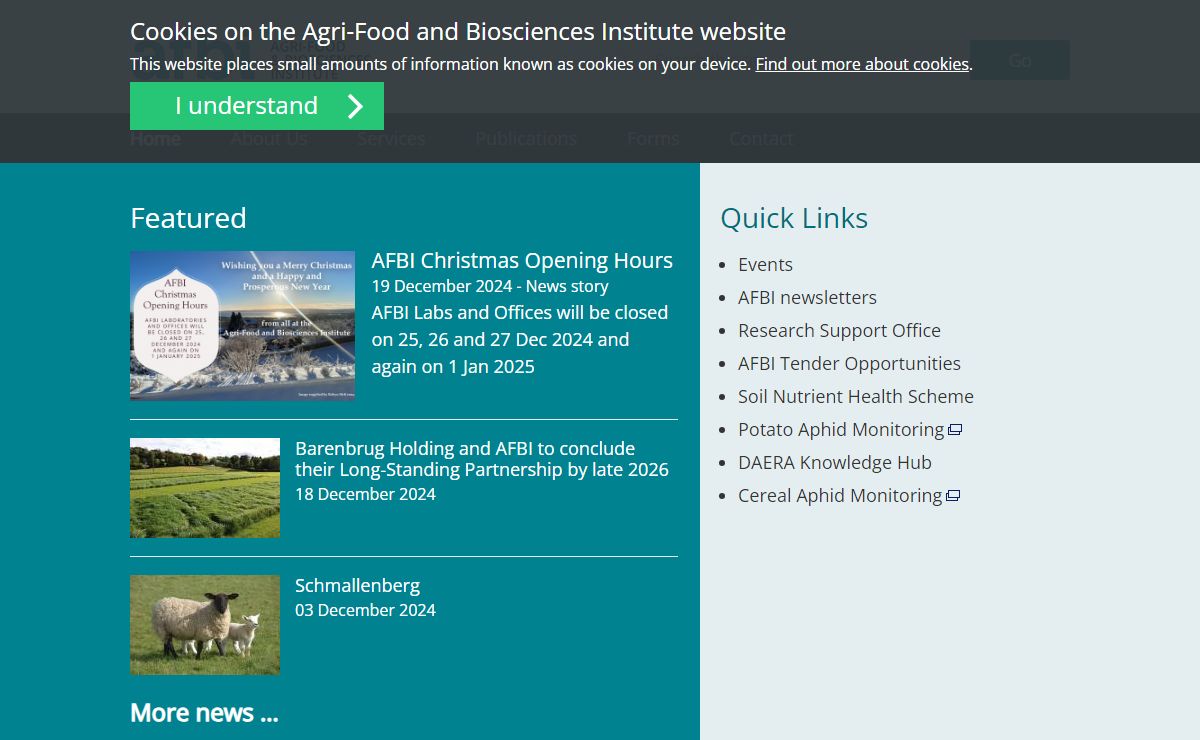 Home | Agri-Food and Biosciences Institute