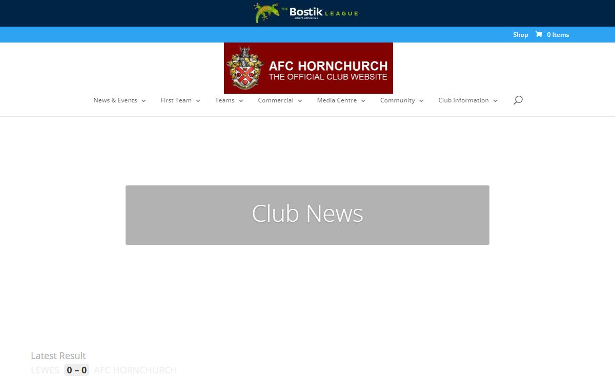 AFC Hornchurch | Home of the Urchins