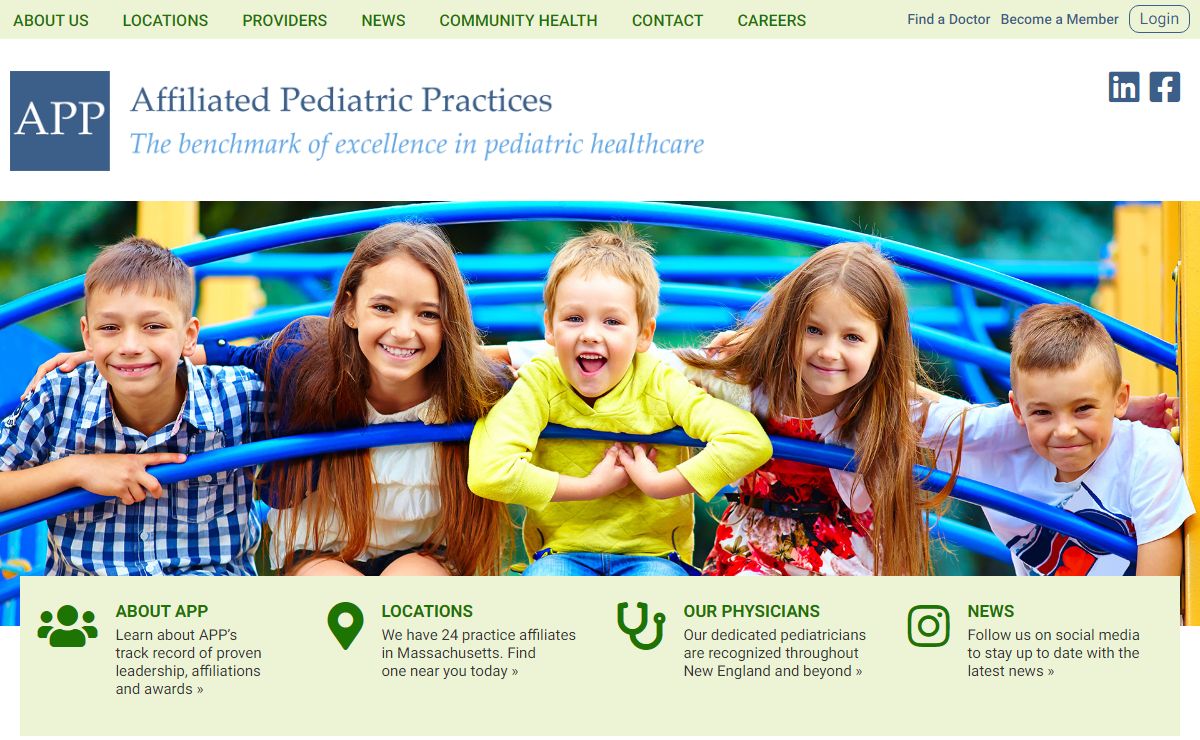 APP - Affiliated Pediatric Practices | the benchmark of excellence in pediatric healthcare