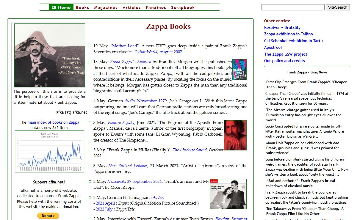 Zappa Books