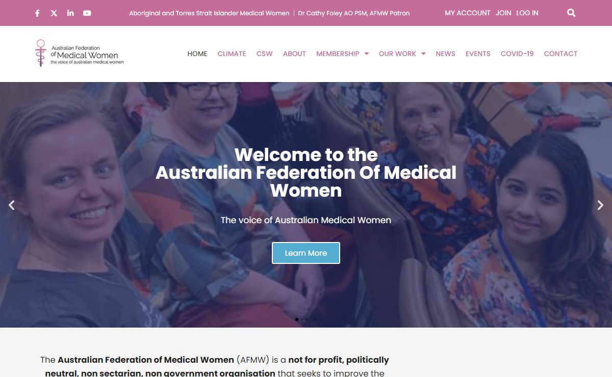 The Australian Federation of Medical Women (AFMW)
