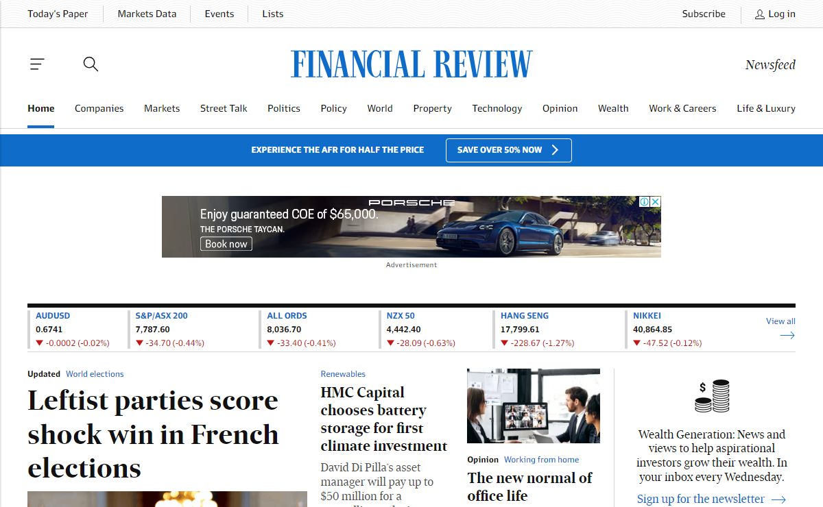 Financial Review - Business, Finance and Investment News | afr.com