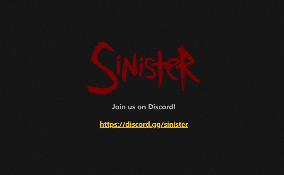 Sinister - Afraid Yet?
