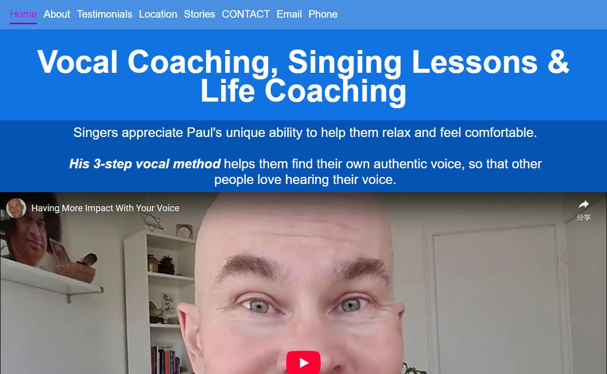 Vocal Coach and singing lessons in Toronto