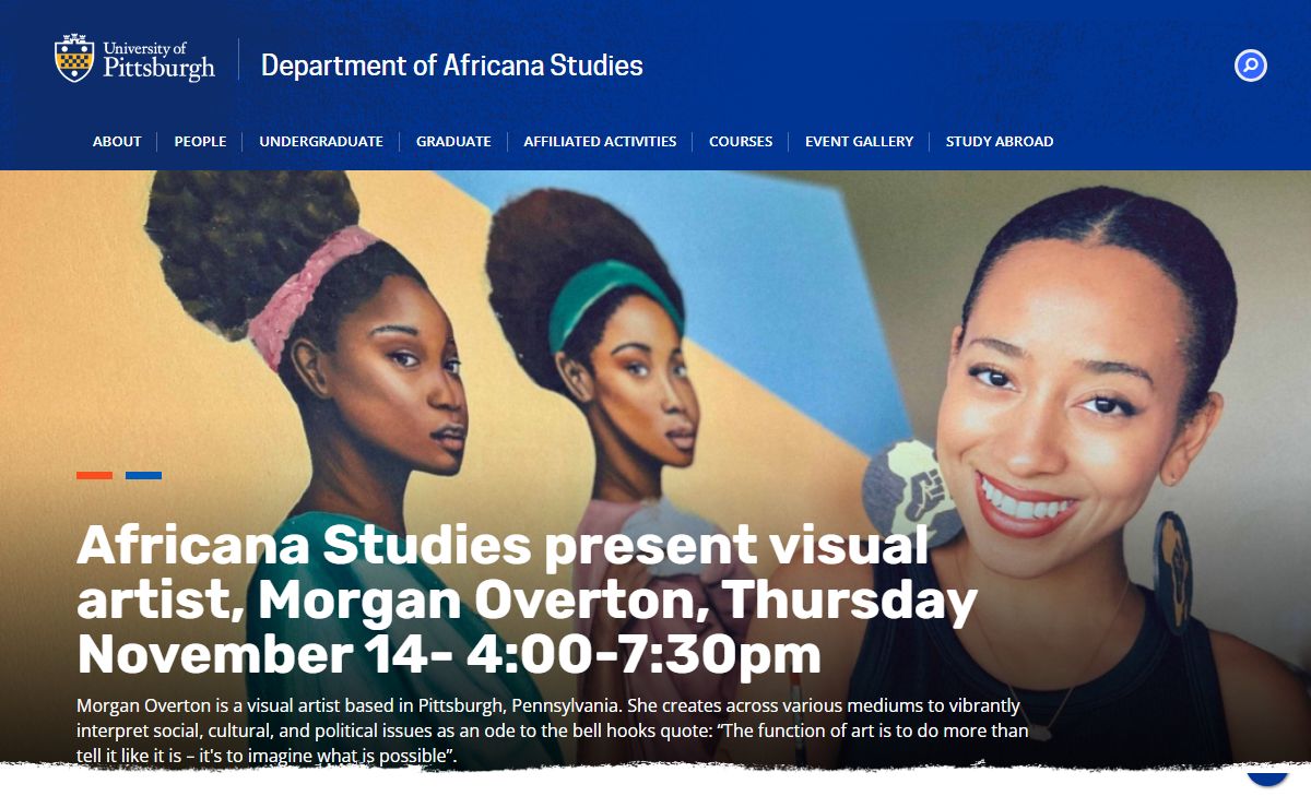 Department of Africana Studies | University of Pittsburgh