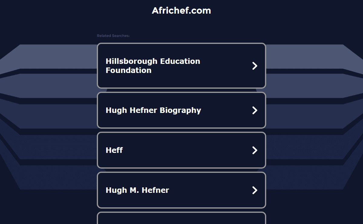 Africhef.com