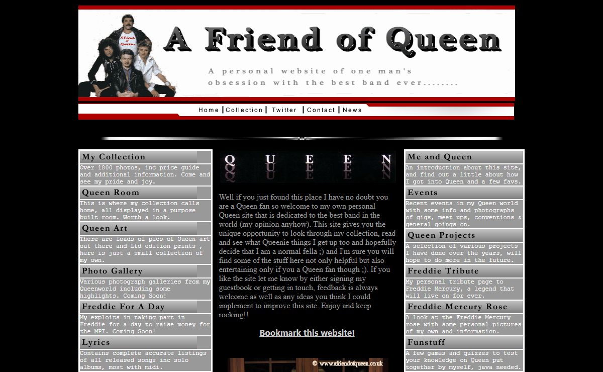 Welcome to A Friend of Queen