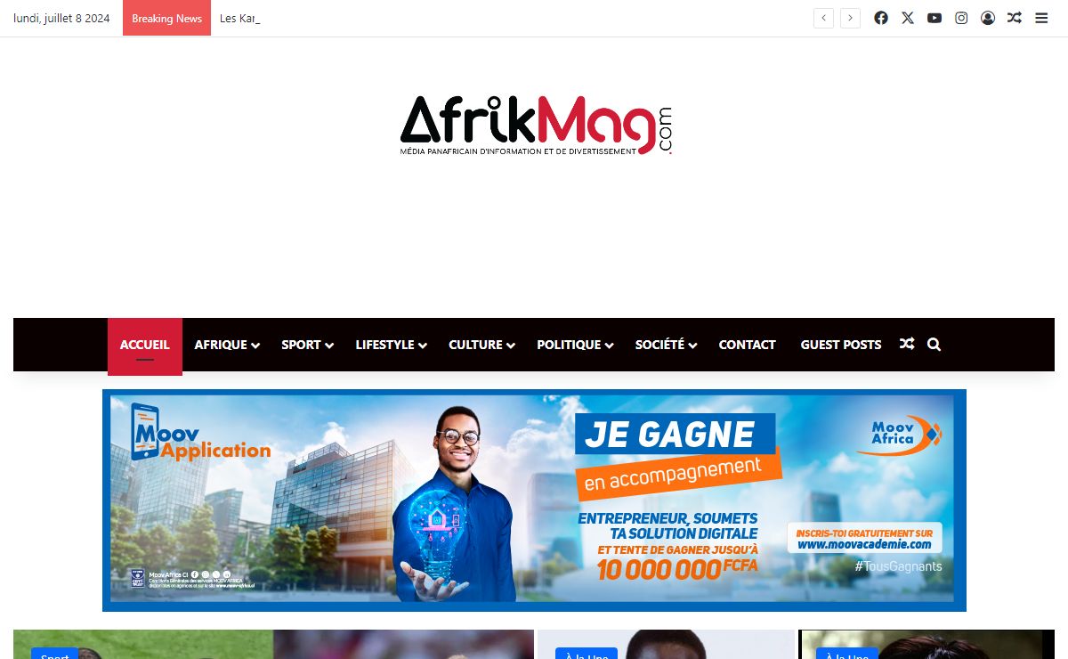 Accueil - AfrikMag