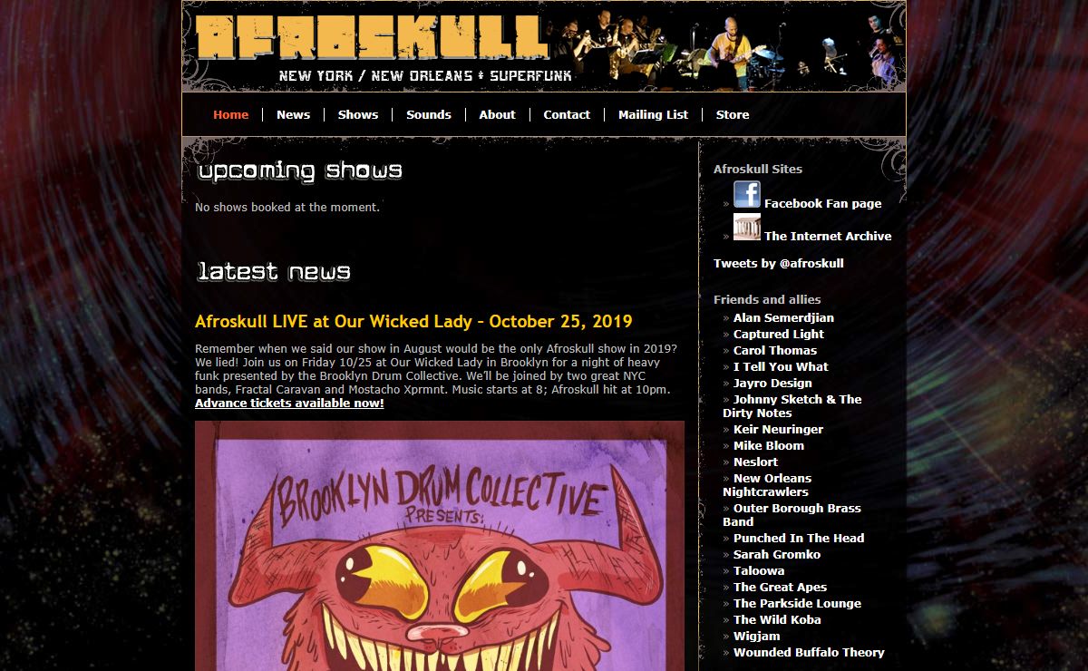 Afroskull: Drop-dead funk