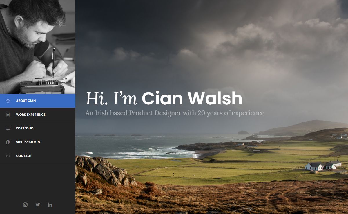 Cian Walsh - Designer and UX Consultant | Kinsale, Ireland