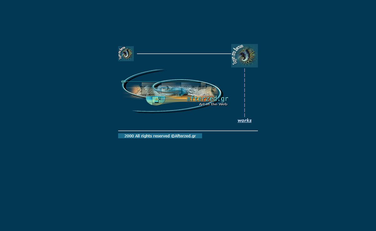 - # Afterzed # - Web design