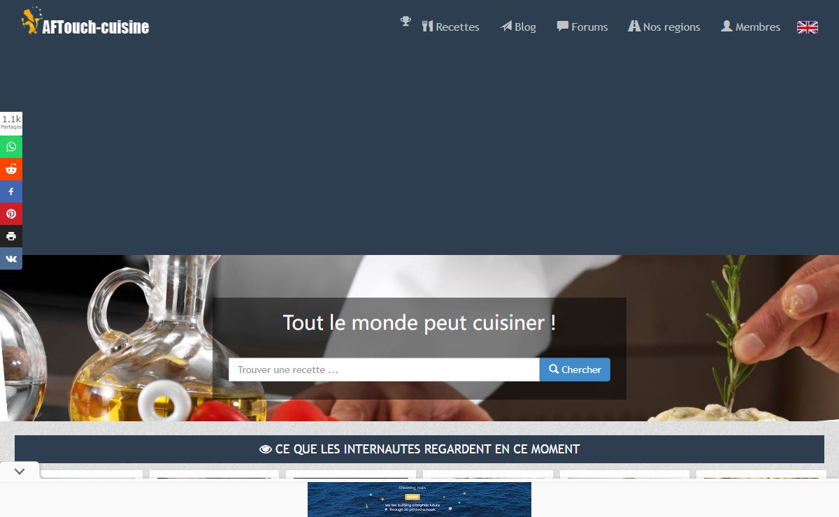 Recettes de cuisine : A.F.Touch-cuisine