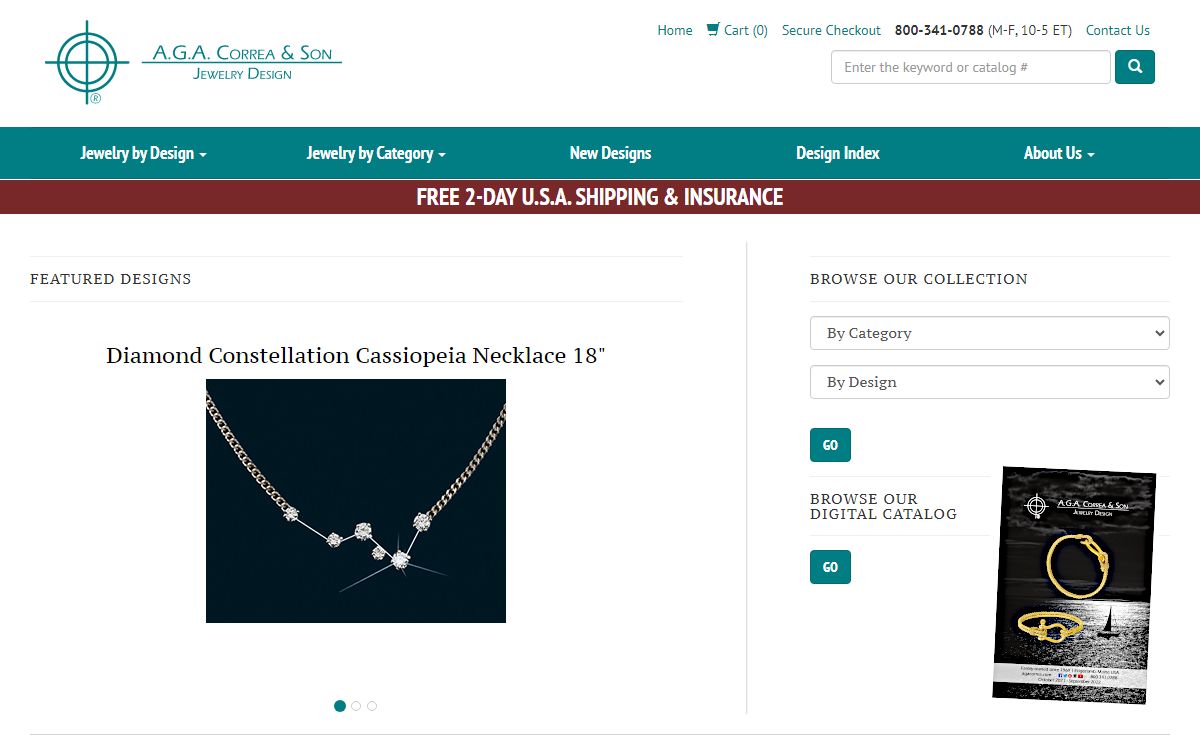 AGA Correa & Son Since 1969 - Nautical Jewelry