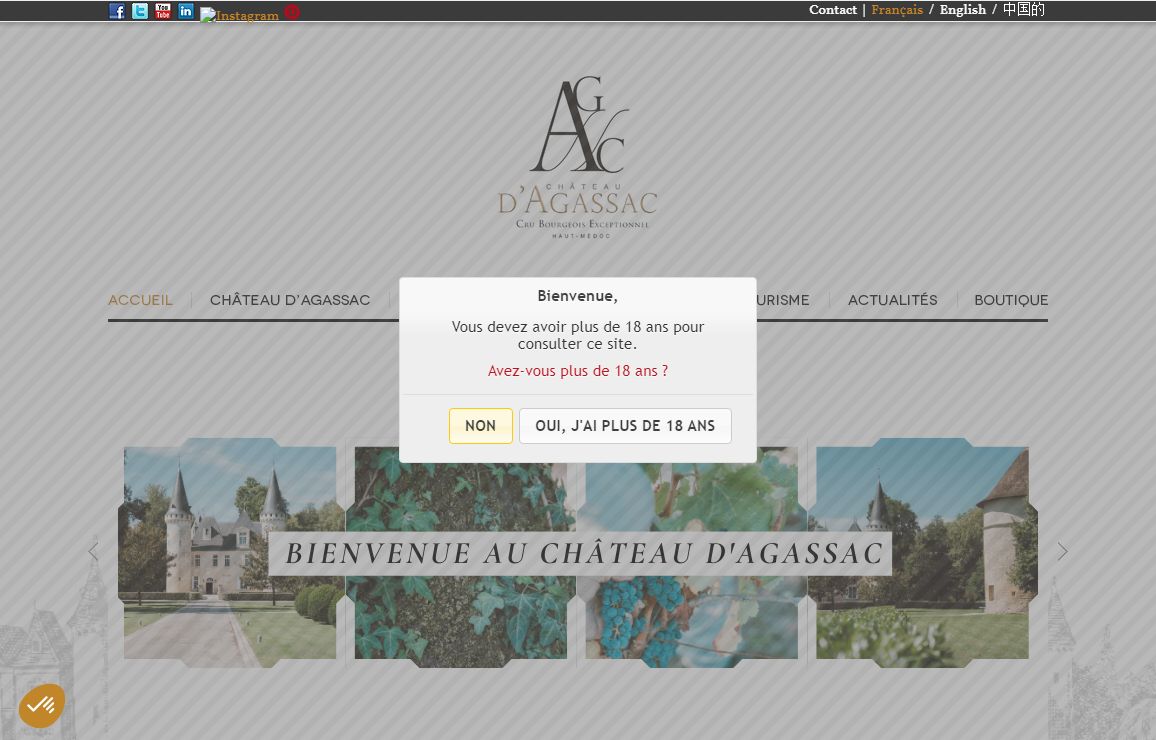 Accueil | Château d'Agassac - Haut-Médoc