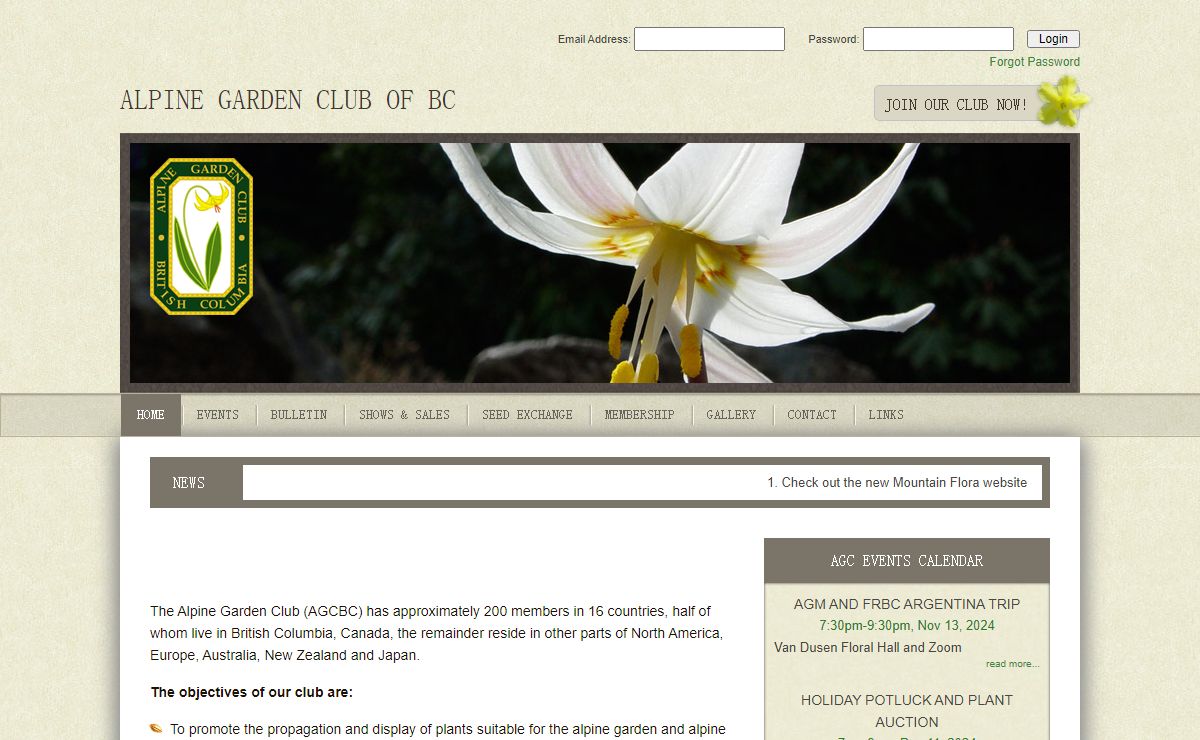 Alpine Garden Club of British Columbia