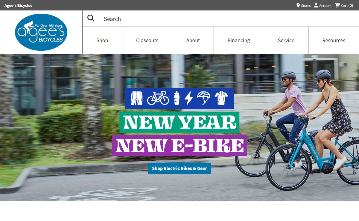 Agee's Bicycles | Home