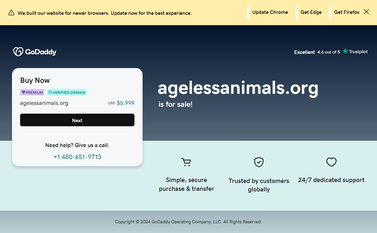agelessanimals.org