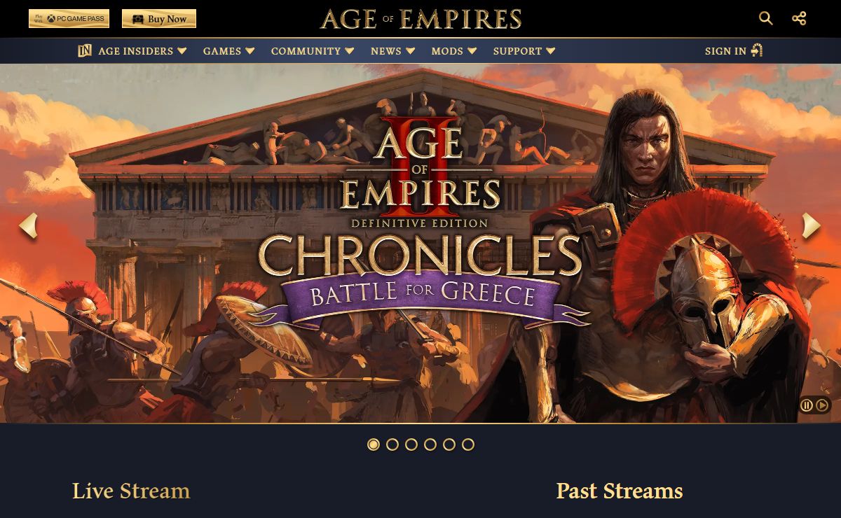 Age of Empires Franchise - World's Edge Studio - Official Web Site