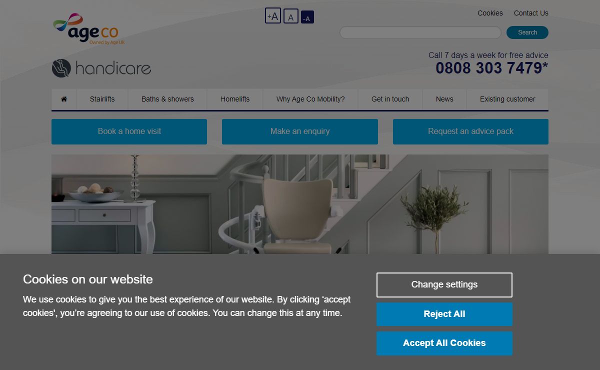 Stairlifts, Mobility Products & Accessories | Handicare UK