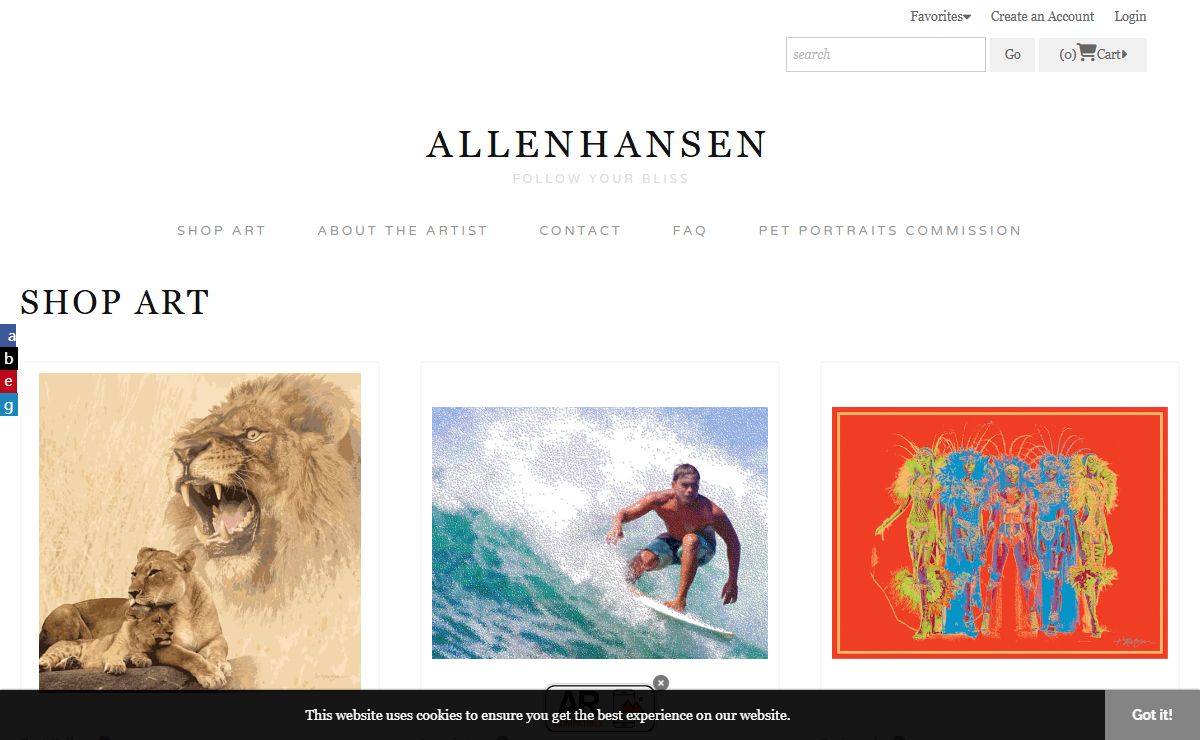 Shop Art | allenhansen
