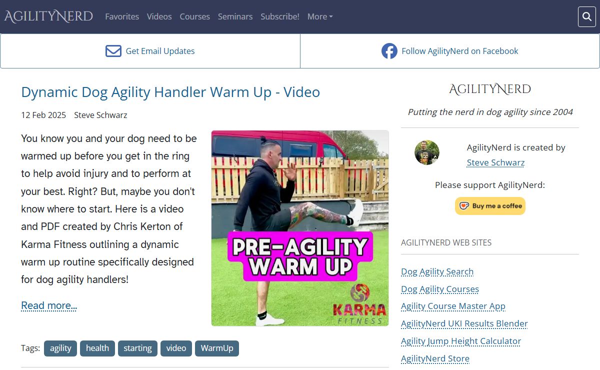 All posts | AgilityNerd