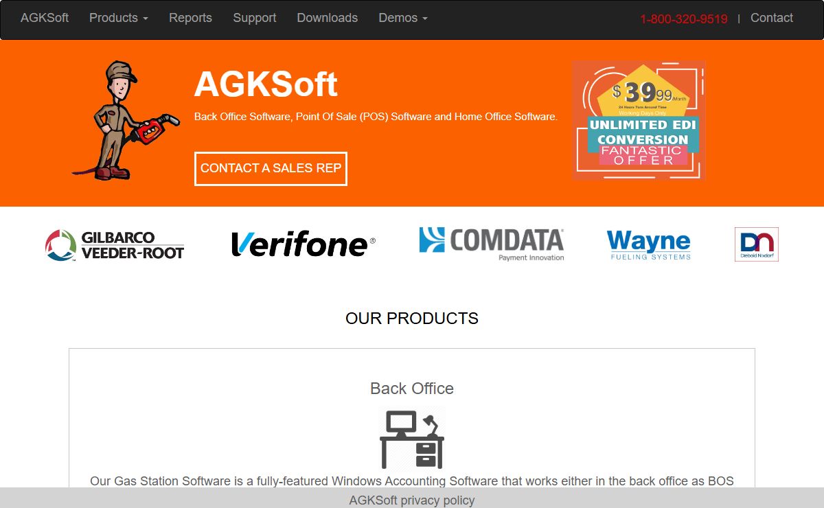AGKSoft Back Office Software