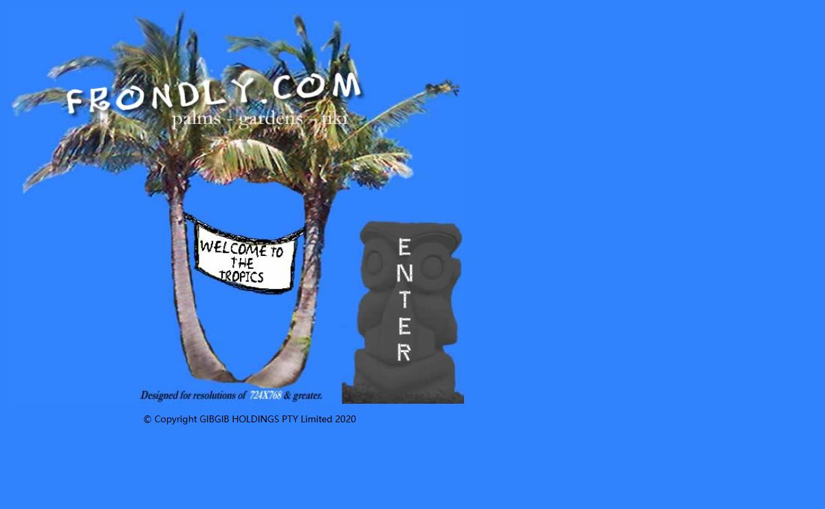 Frondly - Palms, Gardens, Tiki - Tropical Queensland Australia