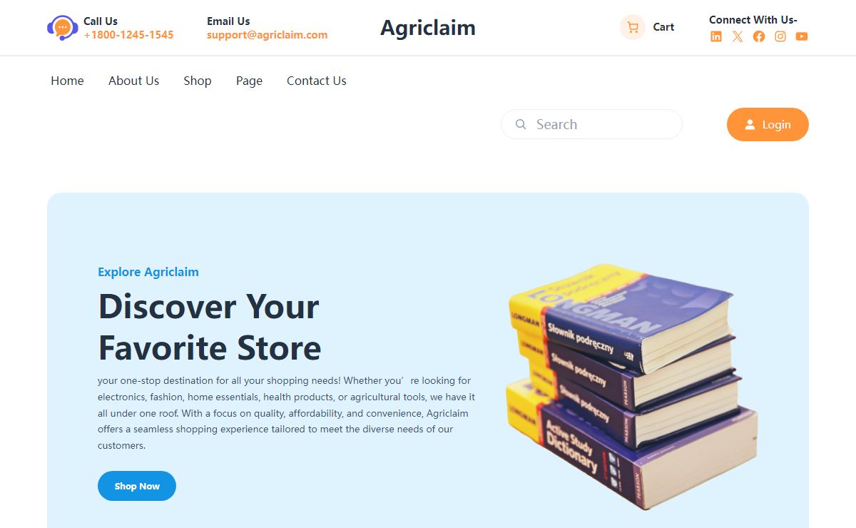 Agriclaim - Best store on web
