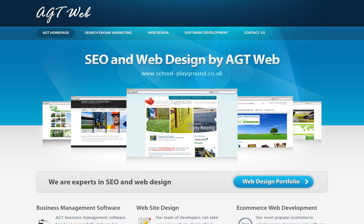 Web Design with Search Engine Marketing (SEM) and Search Engine Optimisation (SEO) by AGT Web