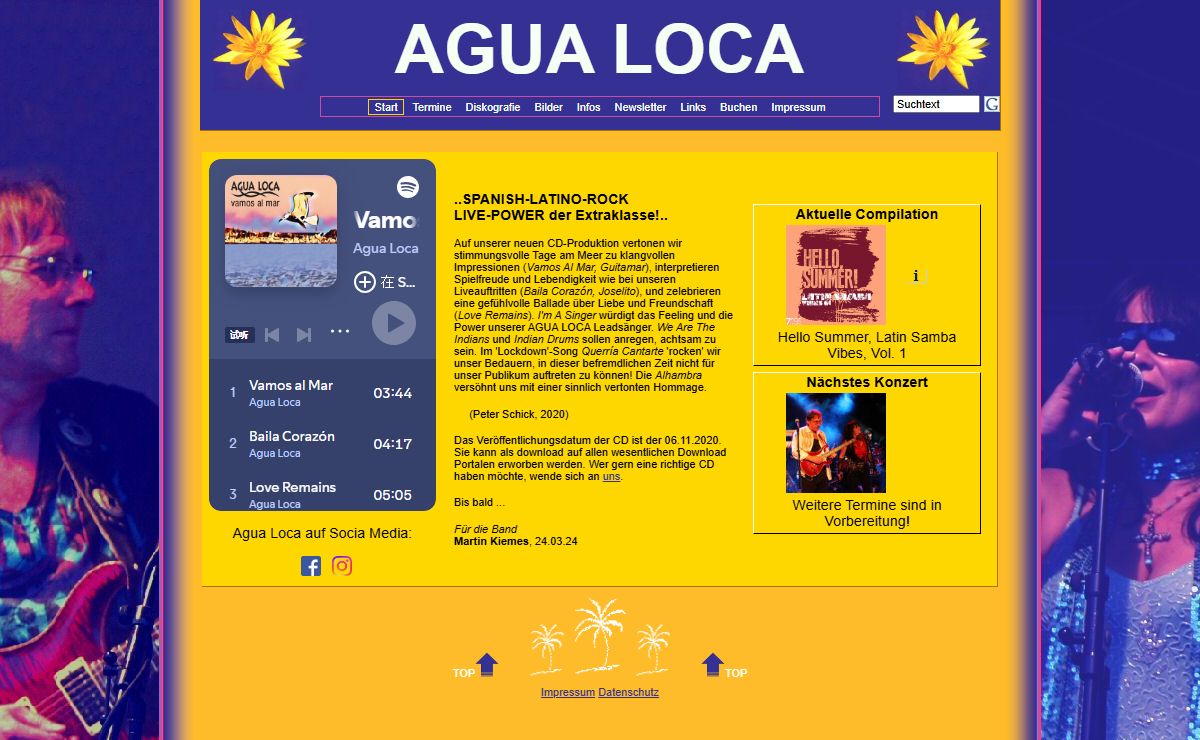 Agua Loca -> Home
