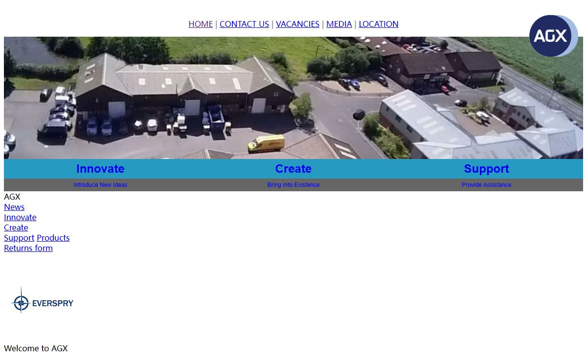 AGX Holdings Ltd | Innovate | Create | Support