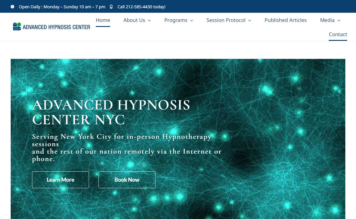 Top Hypnotist serving NYC for more than 20 years can help you! | NYC Hypnosis | Best Hypnotist in NYC Manhattan can help with Weight Loss, Smoking, Anxiety, Stress and more. |