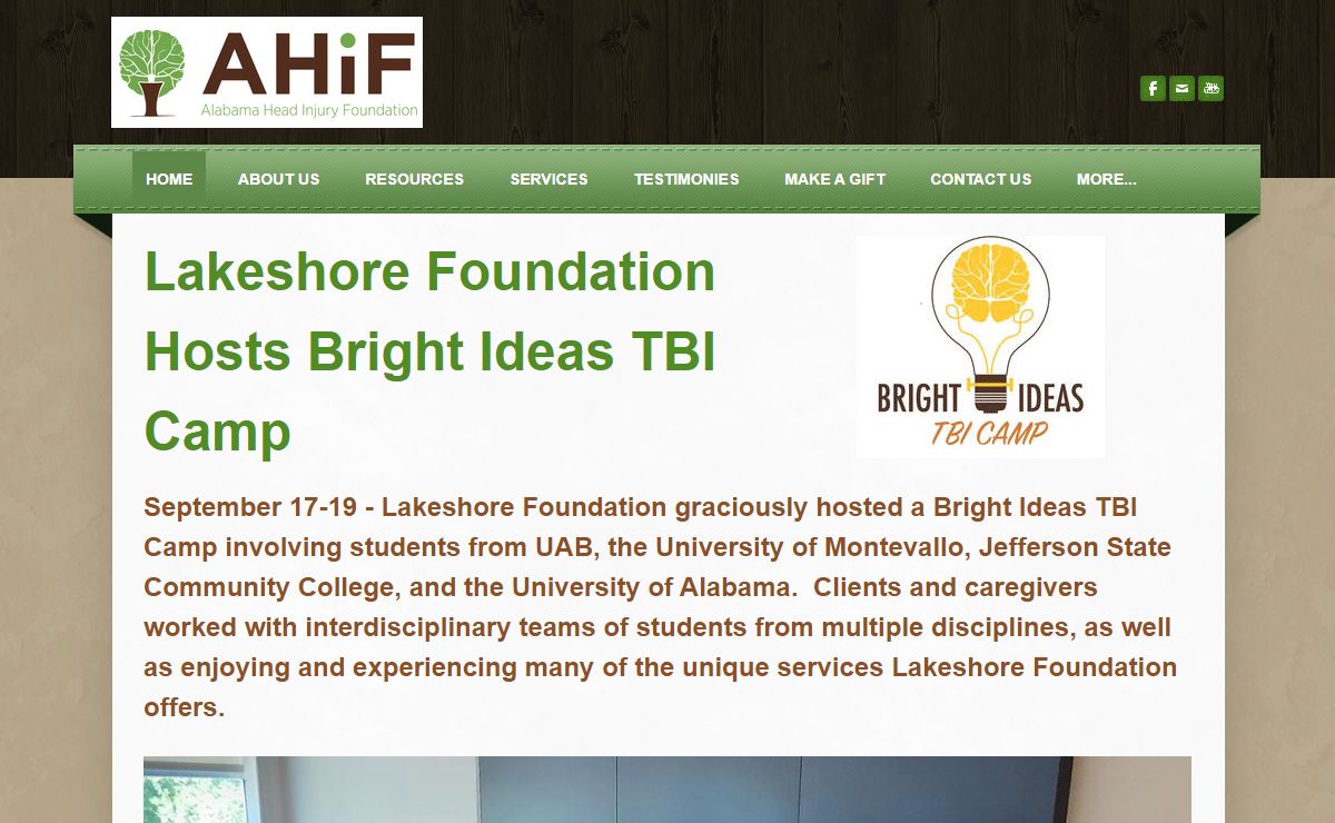 Alabama Head Injury Foundation - HOME