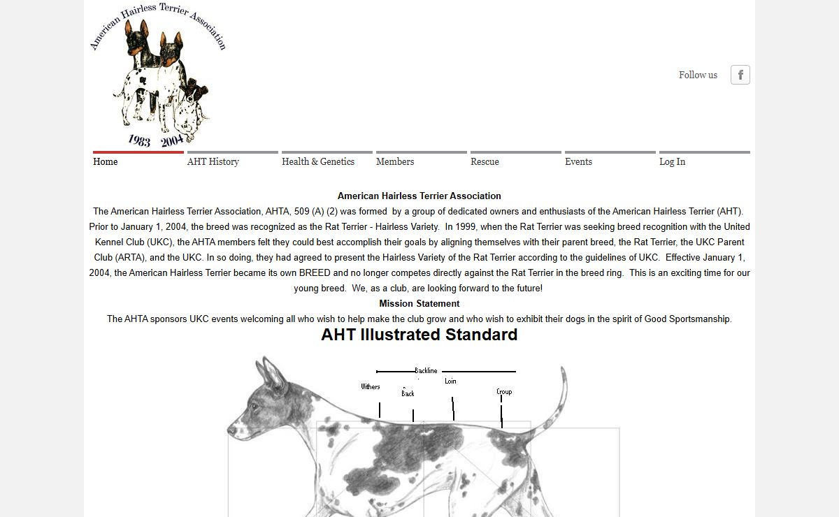 American Hairless Terrier Association - Home