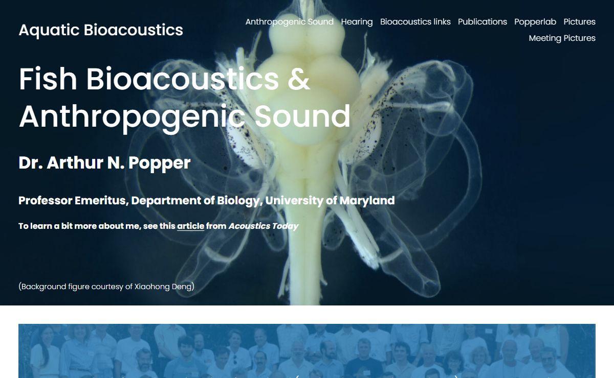 Aquatic Bioacoustics