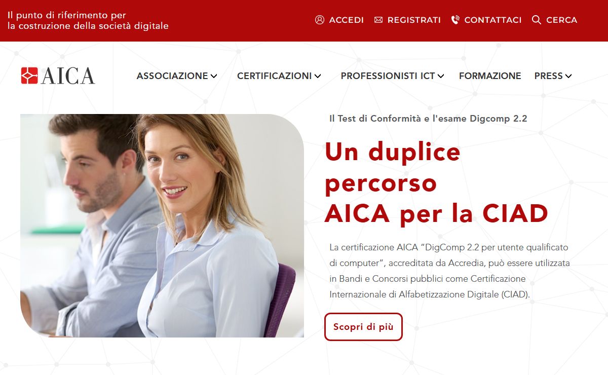 AICA - Il punto di riferimento per la costruzione della società digitale