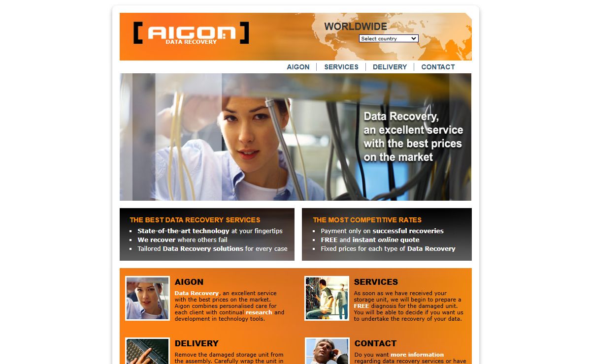 Data Recovery by AIGON