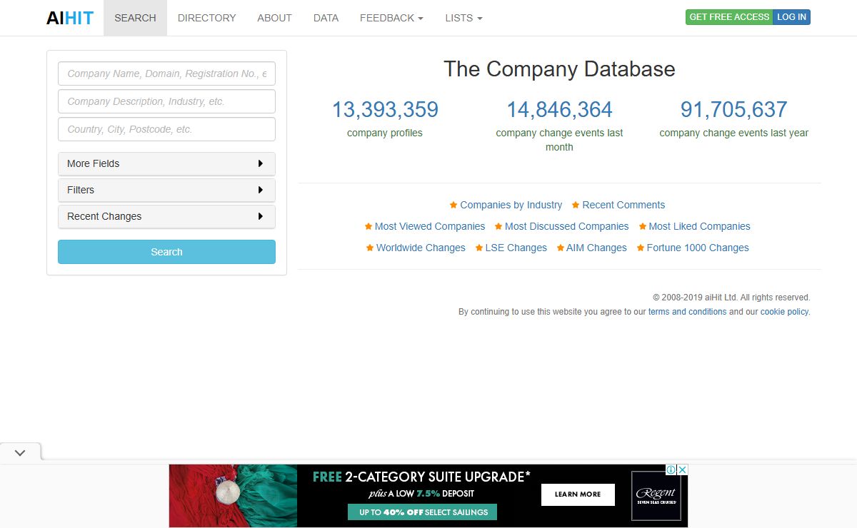 The Company Database | aiHit