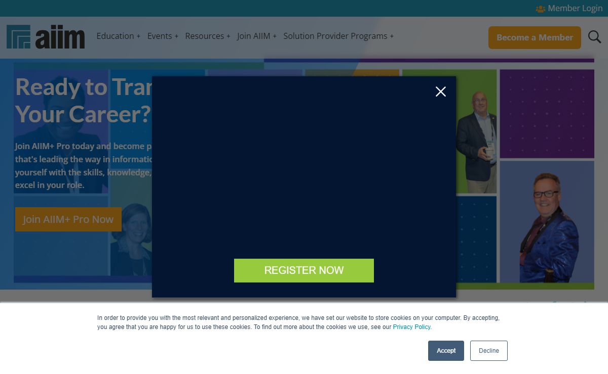 AIIM - The Association for Intelligent Information Management