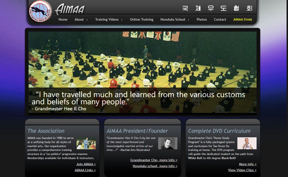 Action International Martial Arts Association : Home