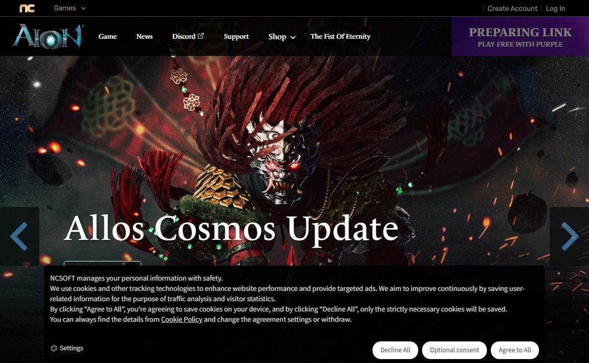 Official Site | Aion