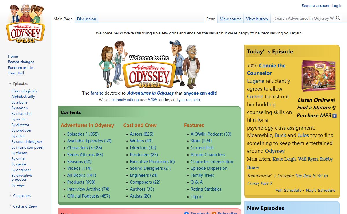 Adventures in Odyssey Wiki